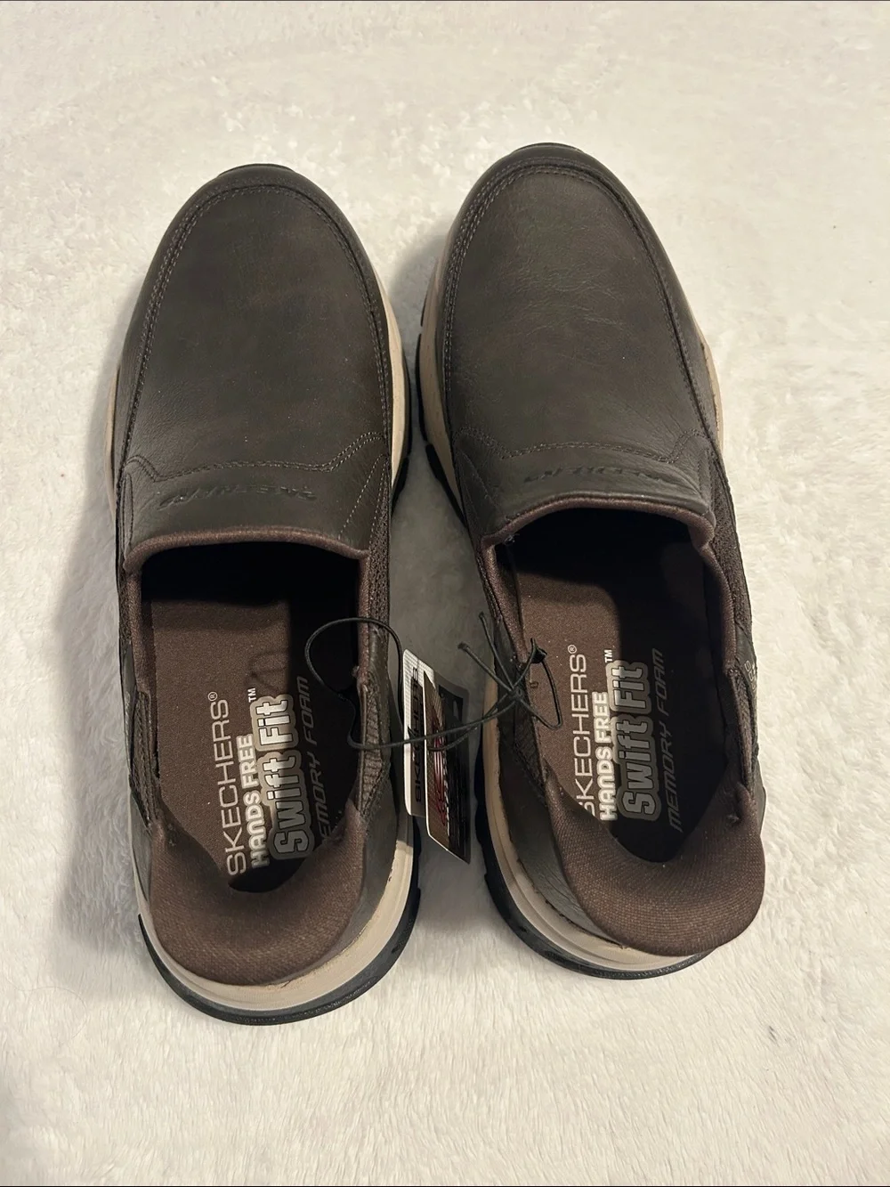 Skechers Men’s hands free swift fit Izaiah slip on Sneakers loafers SZ 11